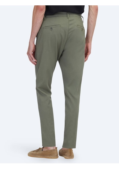 Kip Haki Kumaş Jogging Fit Casual Pantolon