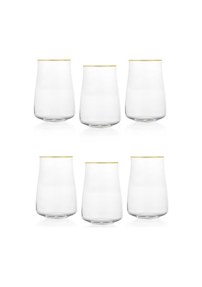 Schafer Alex Meşrubat Bardağı 400 Ml 6 Parça-altın Gold