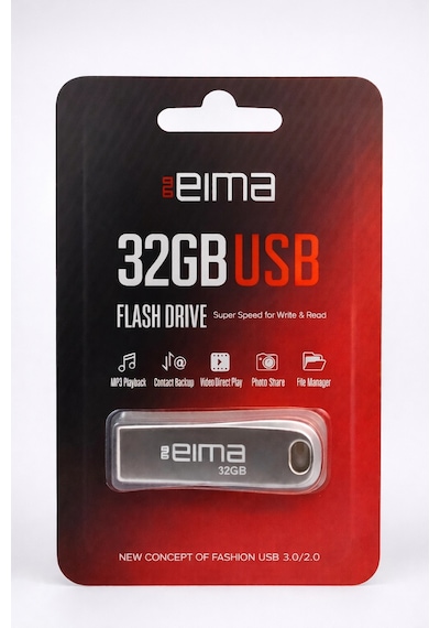 Eıma 32gb Usb Flash Bellek Metal Gövde, Hızlı Veri Aktarımı