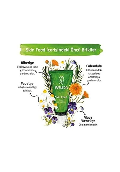 Weleda Skin Nemlendirici Ve Besleyici Organik Bakım Kremi 75 Ml