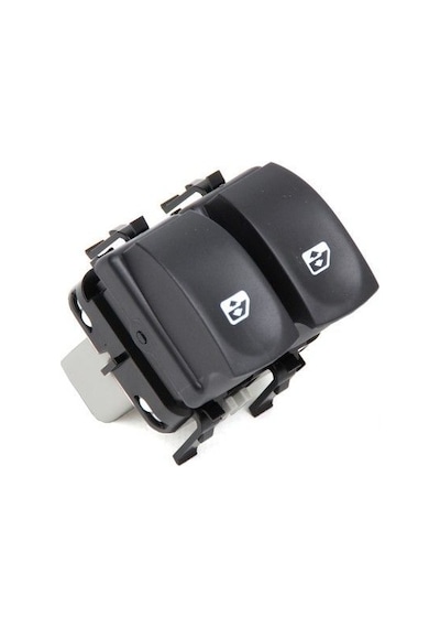 Aempart Cam Anahtarı Renault Clıo Iıı Symbol Sol Siyah Gri 05-14 Aem30 0726b