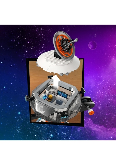 LEGO® City Uzay Üssü ve Roket Fırlatma Rampası 60434 8+ Yaratıcı Oyuncak Yapım Seti - 1422 Parça