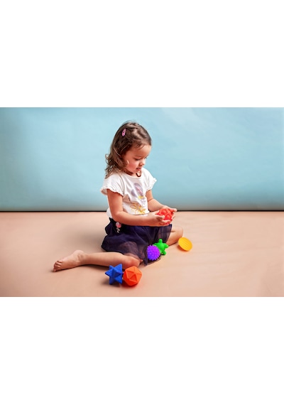 Hugamama Sensory Duyusal Bebek Topları: 6'lı Set