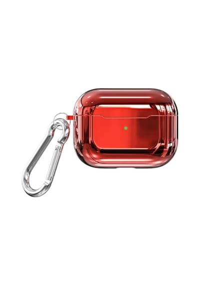 Apple AirPods Uyumlu Pro Kılıf Zore Airbag 06 Silikon Kırmızı