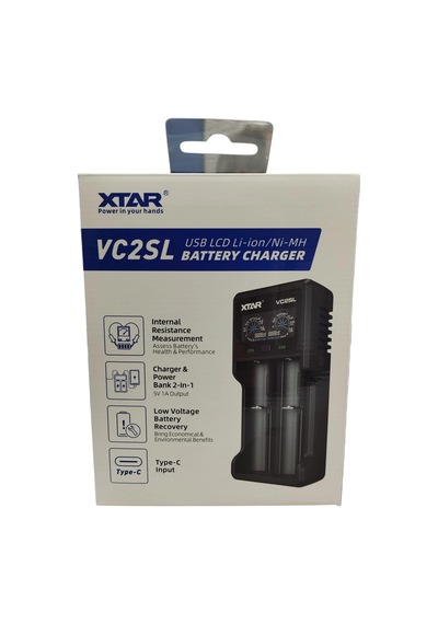 Lb Xtar Vc2sl İkili Li-ion / Nı-cd / Nı-mh Pil Şarj Cihazı
