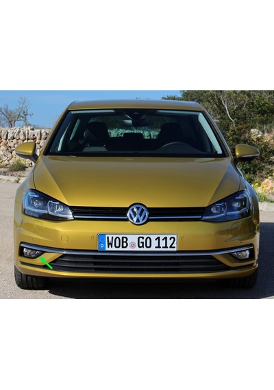 VW Golf 7.5 2017-2020 Ön Tampon Sağ Sis Farı Çerçevesi 5G0853212H