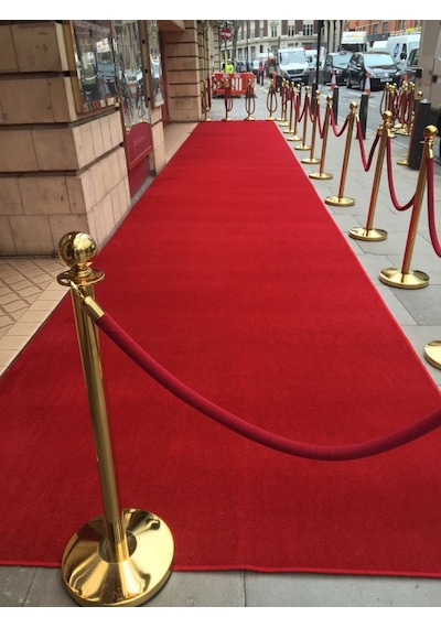 Gold Protokol Pirinç Bariyer Vip Kordon Şerit Sıra Bariyeri