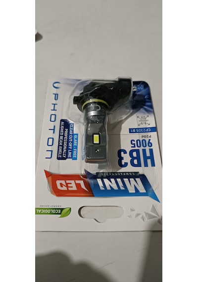 Photon Hb3-9005 Mini Compact Led Oto Ampul Photon 2li Set 2adet