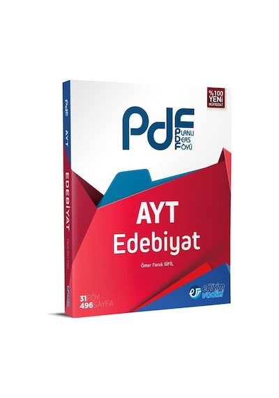 Yks Ayt Edebiyat Pdf Planlı Ders Föyü Konu Anlatımlı Eğitim Vadis