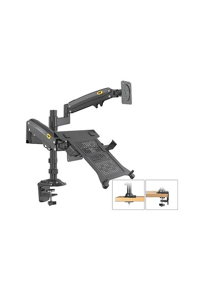 Ergoflex Ef S16 Çift Kol 17-32 İnch Uyumlu Amortisörlü 2-9 Kg Monitör Standı 2026 Versiyon