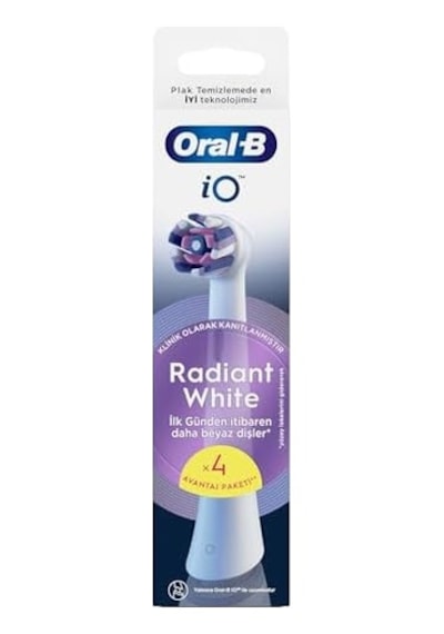 İo Radiant White Beyaz Diş Fırçası Yedek Başlığı 4 Adet