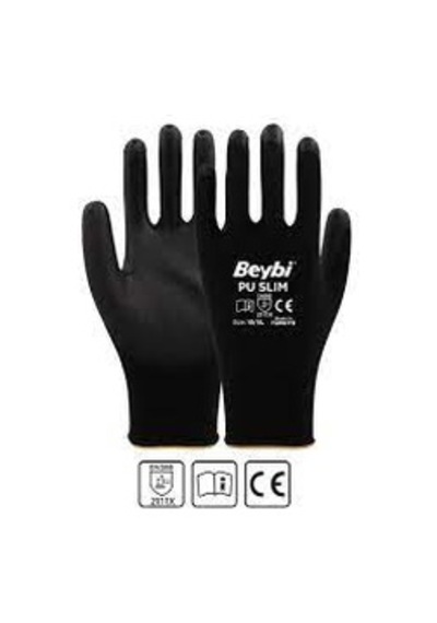 Beybi Pu Slim 36 Çift Pu Kaplı Montaj İş Eldiveni