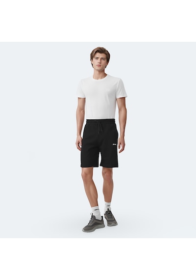 Slazenger VELVELA I Erkek Cepli Siyah Şort