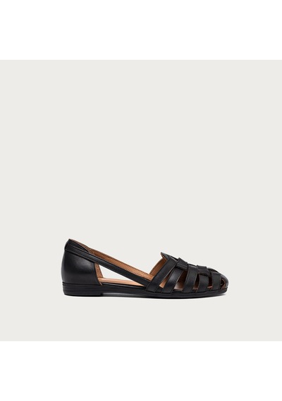 Nero Black Sandalet Kadın 03m1 Frau Feather siyah