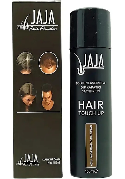 Jaja Saç Dolgunlaştırıcı Koyu Kahverengi Sprey 150 Ml