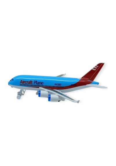 Sürtmeli Yolcu Uçağı 16 Cm - Mavi - Mdrh-730715 Çok Renkli