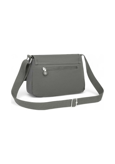 Smart Bags Krinkıl Koyu Gri Kadın Çapraz Askılı Çanta Smb 1148 Gri