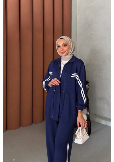 Riella Butik Ndidi Tesettür Takım Lacivert