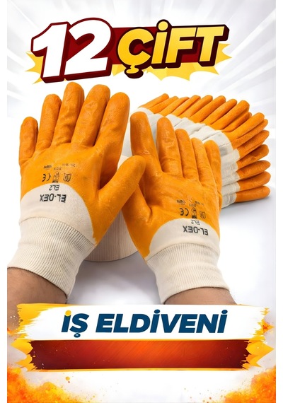 El-dex Nitril Eldiven No:10/xl 12 Adet