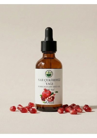 Soğuk Sıkım Nar Çekirdeği Yağı Pomegranate Seed Oil Punica Granatum Saf Doğal 50 Ml 50 ML