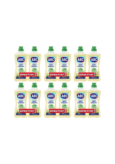 Tüm Yüzeylerde Sıvı Arap Sabunu 12 X 900 Ml