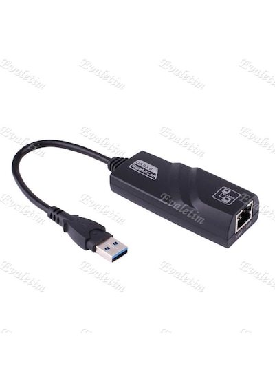 Usb 3.0 To Ethernet 4939P 1000Mbps Gigabit Ag Adaptoru Laptop Pc