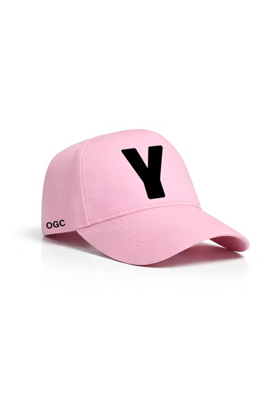Ogc Y Harfi Unisex Şapka Pembe