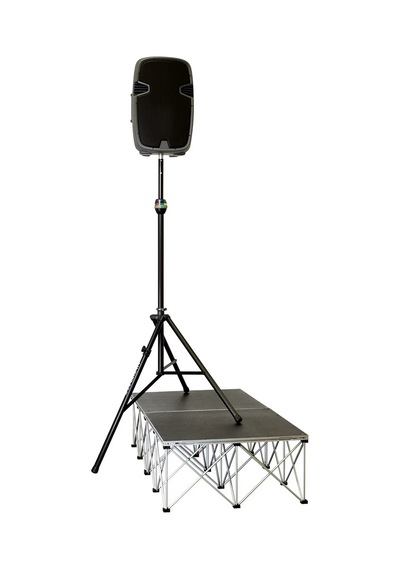 Ultimate Support Ts-99bl Tall Telelock Stand With Leveling Leg