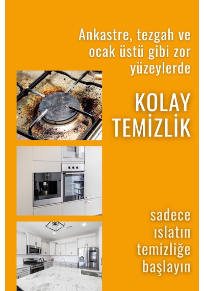 Grimorlife 6 Adet Mikrofiber Lifli Bulaşık Süngeri Dayanıklı Ve Hijyenik Temizlik Süngeri Seti