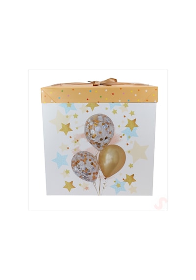 Susle Baby Kapaklı Katlanır Demonte Karton Kutu 30 CM