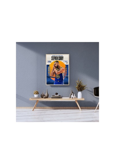 Poster Ahşap Çerçeveli Dekoratif Tablo Çok Renkli - 868792179 Çok Renkli