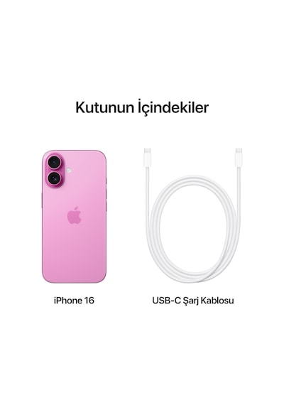 Apple iPhone 16 128 GB (Apple Türkiye Garantili)