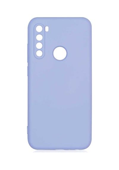 Noktaks - Xiaomi Uyumlu Xiaomi Redmi Note 8 - Kılıf İçi Kadife Koruyucu Mara Lansman Kapak - Lila