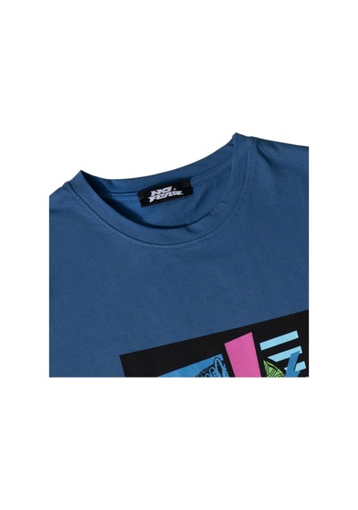 No Fear Erkek Çocuk T-shirt B500321 Mavi