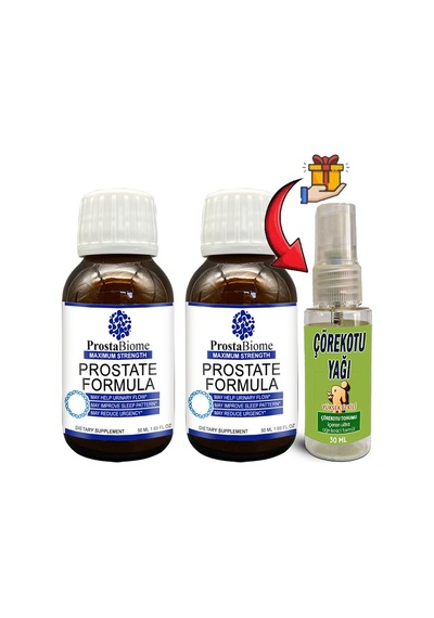 Prostabiome 2 Tane Erkeklere Özel 50 Ml Şurup + 30ml Çörek Otu Yağı