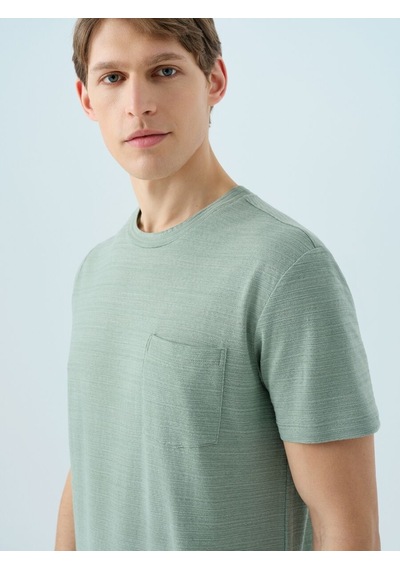 LOFT Regular Fit Erkek Tshirt K.kol Lf2035142 Q1.v1 Yeşil