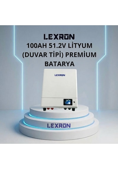 100ah 51.2v Premium Serisi Duvar Tipi Lityum Batarya