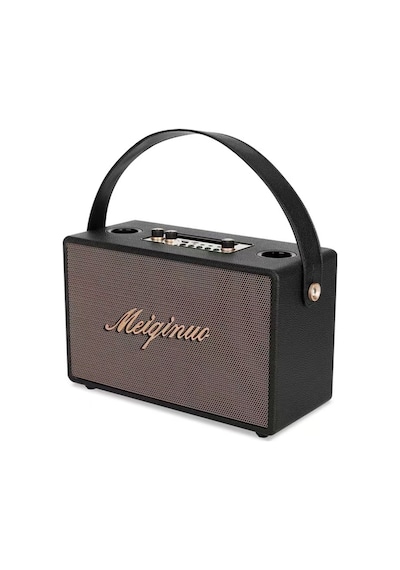 Mn-202 Çift Kablosuz Mikrofonlu Bluetooth Karaoke Spekaer Şarjlı Taşınabilir Hoparlör Hafıza Kartı Ve Usb Girişli Partybox 15w Ses Bombası