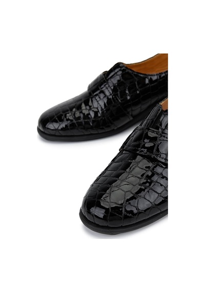 Relax Anatomic Kadın Hakiki Deri Siyah Comfort Ayakkabı 611 E4260-08 Bn Ayk Sk25-26 Black Siyah
