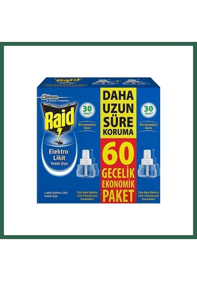 Bezos 60 Gece Elektro Likit Yedek 1 Adet Bzs01