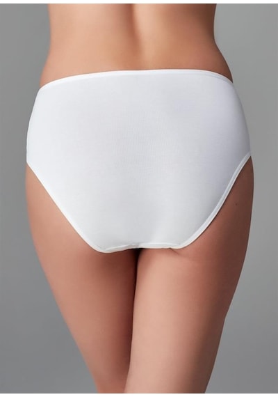 Eros Bayan Yüksek Bel Izsiz Slip 5'Li Karışık Renk Ersk760 Çok Renkli