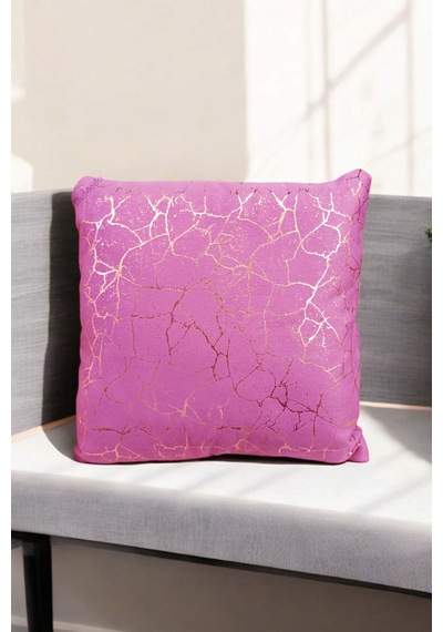 4 Adet Altın Varak Görünümlü Mermer Desenli Dekoratif Kırlent Kılıfı 43x43 Cm Modern Salon Yastık Kılıfı Sıcak Pembe 4 Adet Altın Varak Görünümlü Mermer Desenli Dekoratif Kırlent Kılıfı 43x43 Cm Modern Salon Yastık Kılıfı Sıcak Pembe