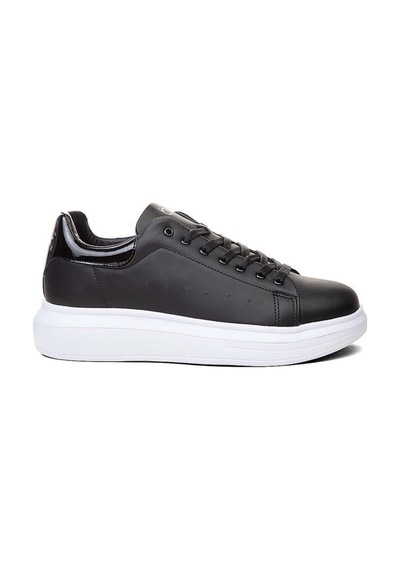 Best Of 150-26 Deri Anatomik Erkek Sneaker Siyah Beyaz Siyah Best Of 150-26 Deri Anatomik Erkek Sneaker Siyah Beyaz Siyah