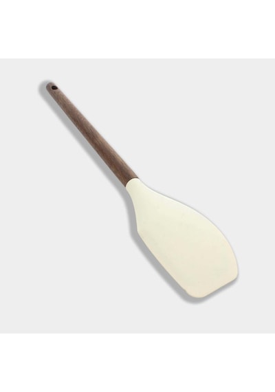Akasya Saplı 4'lü Silikon Mutfak Gereçleri Seti Kepçe Kevgir Mutfak Kaşığı Spatula