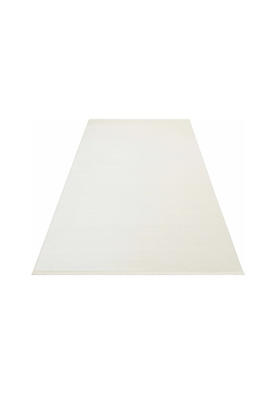 Eko Halı Pera 02 White Akrilik Yıkanabilir Kaymaz Tabanlı Modern Halı Beyaz