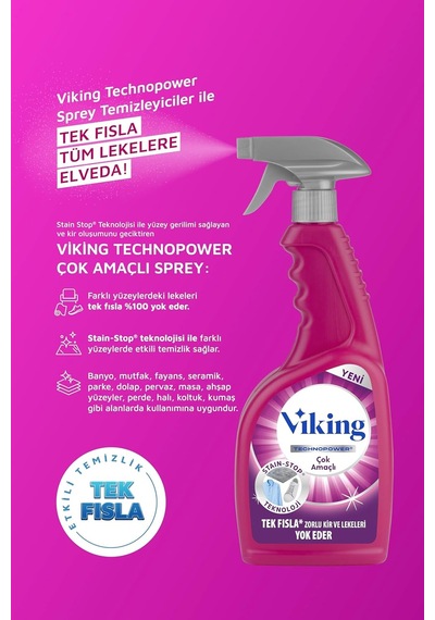Technopower Çok Amaçlı Sprey 750 Ml 10'lu Set