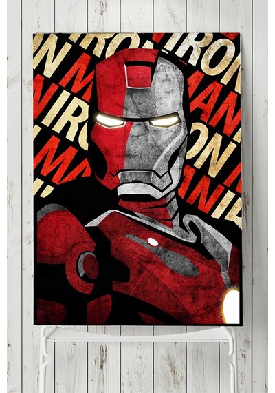 Iron Man Art Sanatsal Poster