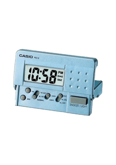 Casıo Masa Saati(Pq-10D-Rdf)Alarmlı-Ramazan-Sahur-İftar-Işık