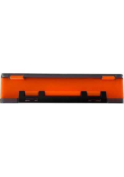 Shufa Çift Taraflı 8 Gözlü Maket Yem Kutusu Turuncu 25.5x19x6cm