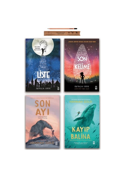 Genç Timaş Liste - Son Kelime - Son Ayı - Kayıp Balina Set 4 Kitap